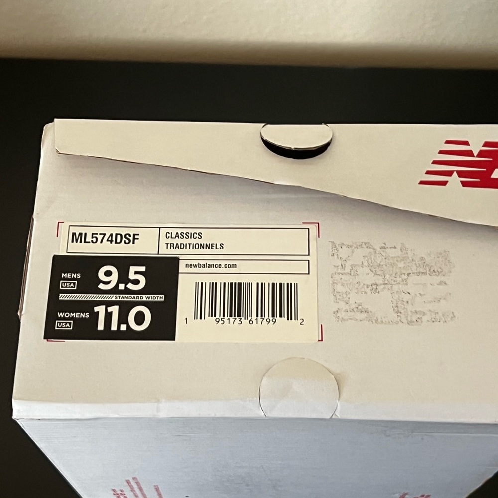 New Balance Red and Yellow Athletic Shoes with Chunky Sole - Picture 7 of 13